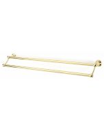 Polished Brass 32" [812.80MM] Double Towel Bar by Alno - A6625-30-PB