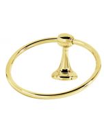 Polished Brass 6" [152.50MM] Towel Ring by Alno - A6640-PB
