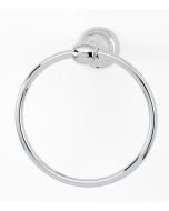 Polished Chrome 6" [152.50MM] Towel Ring by Alno - A6640-PC