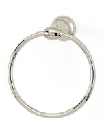 Polished Nickel 6" [152.50MM] Towel Ring by Alno - A6640-PN