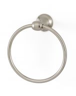 Satin Nickel 6" [152.50MM] Towel Ring by Alno - A6640-SN