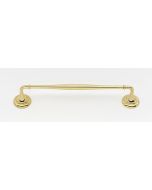 Polished Brass 12" [304.80MM] Towel Bar by Alno - A6720-12-PB