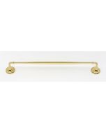 Polished Brass 18" [457.20MM] Towel Bar by Alno - A6720-18-PB