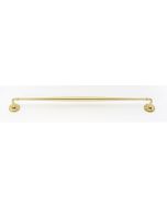 Polished Brass 24" [609.60MM] Towel Bar by Alno - A6720-24-PB