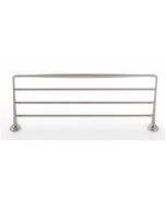 Satin Nickel 24" [609.60MM] Towel Rack by Alno - A6726-24-SN