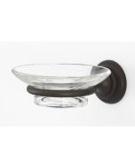 Chocolate Bronze 4-5/16" [109.70MM] Soap Dish / Holder by Alno - A6730-CHBRZ