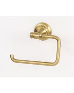 Satin Brass 5-1/2" [139.70MM] Single Post Tissue Holder by Alno - A6766-SB