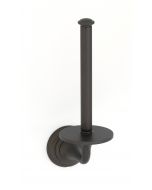 Chocolate Bronze 6-3/4" [171.45MM] Single Post Tissue Holder by Alno - A6767-CHBRZ