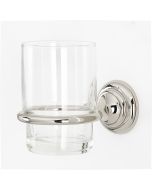 Polished Nickel Tumbler with Holder by Alno - A6770-PN