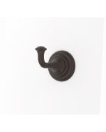 Chocolate Bronze 2-3/16" [57.00MM] Robe Hook by Alno - A6780-CHBRZ
