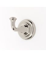 Polished Nickel 2-3/16" [57.00MM] Robe Hook by Alno - A6780-PN