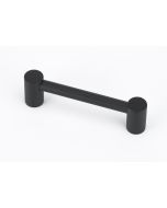 Matte Black 3" [76.20MM] Pull by Alno - A715-3-MB