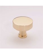 Polished Brass 1-1/8" [28.50MM] Knob by Alno sold in Each - A716-18-PB