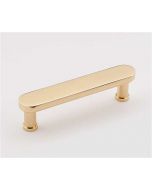 Polished Brass 4" [101.60MM] Pull by Alno sold in Each - A717-4-PB