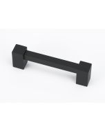 Matte Black 3" [76.20MM] Pull by Alno - A718-3-MB