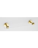 Polished Brass 12" [304.80MM] Towel Bar by Alno - A7220-12-PB