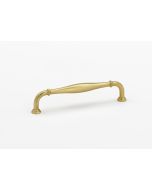 Satin Brass 6" [152.40MM] Pull by Alno - A726-6-SB