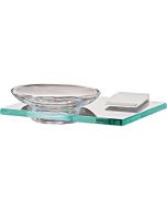 Polished Chrome 6-3/4" [171.45MM] Soap Dish by Alno - A7430-PC