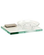 Satin Nickel 1-3/8" [34.93MM] Soap Dish by Alno - A7530-SN