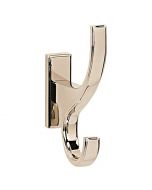 Polished Nickel 4" [101.50MM] Robe Hook by Alno - A7599-PN