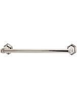 Polished Nickel 18" [457.20MM] Towel Bar by Alno - A7720-18-PN