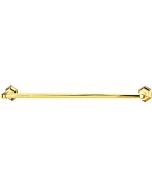 Polished Brass 24" [609.60MM] Towel Bar by Alno - A7720-24-PB