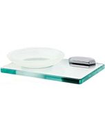 Polished Chrome 6-3/4" [171.45MM] Soap Dish by Alno - A7730-PC