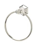 Polished Chrome 7" [178.00MM] Towel Ring by Alno - A7740-PC