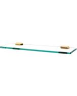 Polished Brass 18" [457.00MM] Shelving by Alno - A7750-18-PB
