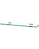 Polished Brass 24" [609.60MM] Shelving by Alno - A7750-24-PB
