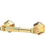 Polished Brass 6-1/4-8-1/4" [158.75-222.25MM] Tissue Holder by Alno - A7760-PB