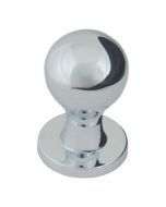 Polished Chrome 3/4" [19.00MM] Knob by Atlas - A800-CH