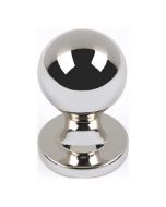 Polished Nickel 3/4" [19.00MM] Knob by Atlas - A800-PN