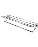 Polished Chrome 24" [609.60MM] Towel Rack by Alno - A8026-24-PC