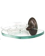 Chocolate Bronze 6-5/8" [168.00MM] Soap Dish by Alno - A8030-CHBRZ