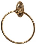 Polished Antique 7" [178.00MM] Towel Ring by Alno - A8040-PA