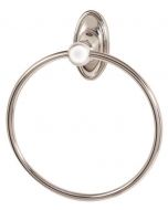 Polished Nickel 7" [178.00MM] Towel Ring by Alno sold in Each - A8040-PN