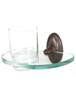 Chocolate Bronze 6-5/8" [168.00MM] Tumbler by Alno - A8070-CHBRZ