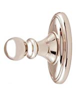 Polished Nickel 3-1/2" [89.00MM] Robe Hook by Alno - A8080-PN