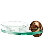 Rust Bronze 6-5/8" [168.00MM] Soap Dish by Alno sold in Each - A8230-RSTBRZ