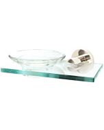 Polished Chrome 6-3/4" [171.45MM] Soap Dish by Alno sold in Each - A8330-PC