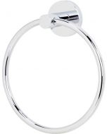 Polished Chrome 6" [152.50MM] Towel Ring by Alno sold in Each - A8340-PC