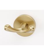 Satin Brass 2" [51.00MM] Double Robe Hook by Alno - A8384-SB