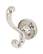Polished Chrome 2" [51.00MM] Robe Hook by Alno - A8399-PC