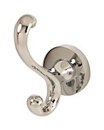 Polished Nickel 2" [51.00MM] Robe Hook by Alno - A8399-PN
