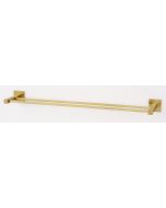Satin Brass 26" [660.40MM] Double Towel Bar by Alno - A8425-24-SB