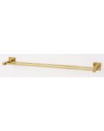 Satin Brass 26" [660.40MM] Double Towel Bar by Alno - A8425-24-SB