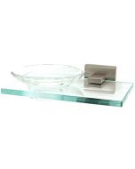 Satin Nickel 6-3/4" [171.45MM] Soap Dish by Alno - A8430-SN