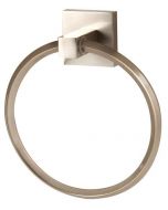 Satin Nickel 6" [152.50MM] Towel Ring by Alno sold in Each - A8440-SN