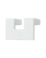 High White Gloss 1-1/4" [32.00MM] Knob by Atlas - A845-WG